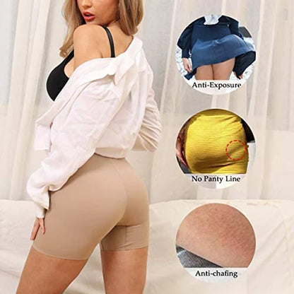 Thigh Slimmer Shapewear Panties for Women Slip Shorts High Waist Tummy Control Cincher Girdle Seamless Body Shaper