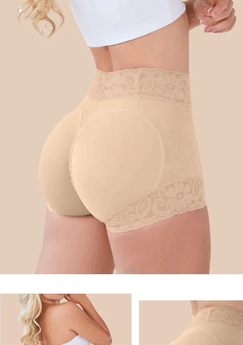 Reducing and Shaping Girdles for Women Hip Lifter Booty Tummy Control Shapewear Panties Buttocks and Hip Fillings