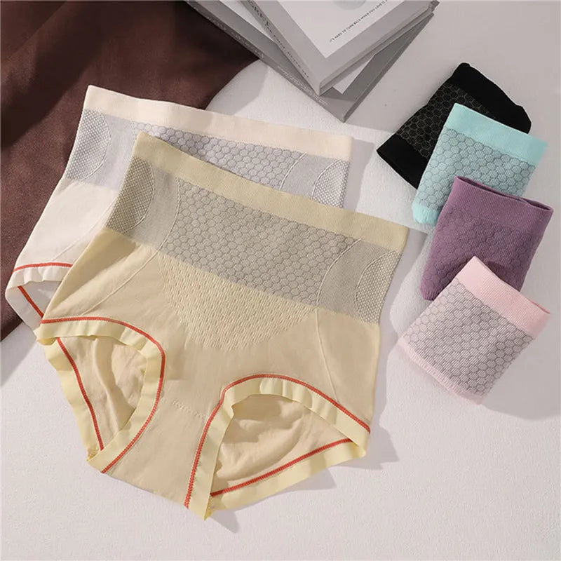 Women High Waist Shaping Panties Seamless Hip Lift Belly Briefs Tummy Control Panty Butt Lifter Shapewear Slim Panties Underwear