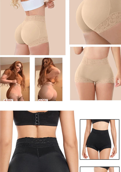 Reducing and Shaping Girdles for Women Hip Lifter Booty Tummy Control Shapewear Panties Buttocks and Hip Fillings