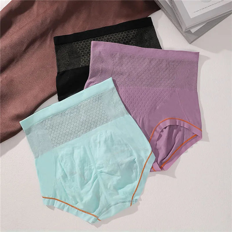 Women High Waist Shaping Panties Seamless Hip Lift Belly Briefs Tummy Control Panty Butt Lifter Shapewear Slim Panties Underwear