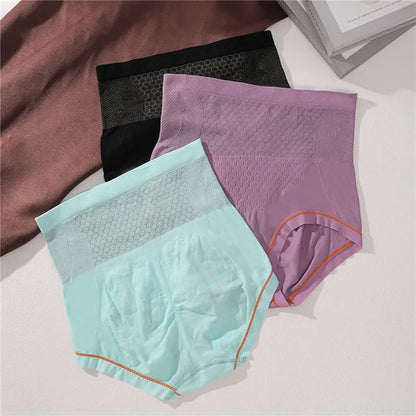 Women High Waist Shaping Panties Seamless Hip Lift Belly Briefs Tummy Control Panty Butt Lifter Shapewear Slim Panties Underwear