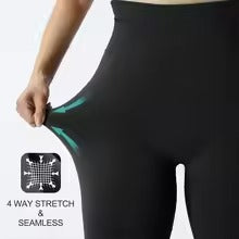 Leggings deportivos de punto sin costuras para mujer