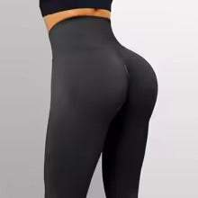 Leggings deportivos de punto sin costuras para mujer