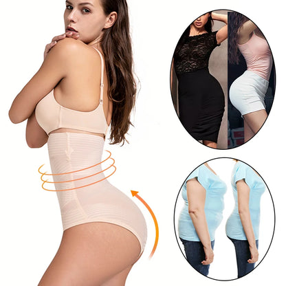 Tummy Control Slimming Shapewear Panties for Women High Waist Cincher Butt Lifter Shaping Underwear Body Shaper Girdle Panty