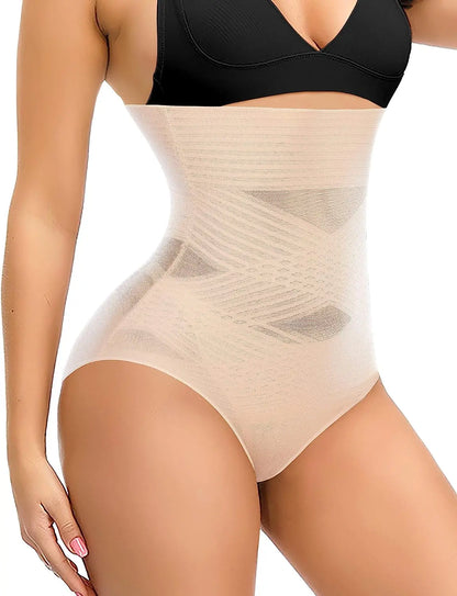 Tummy Control Slimming Shapewear Panties for Women High Waist Cincher Butt Lifter Shaping Underwear Body Shaper Girdle Panty