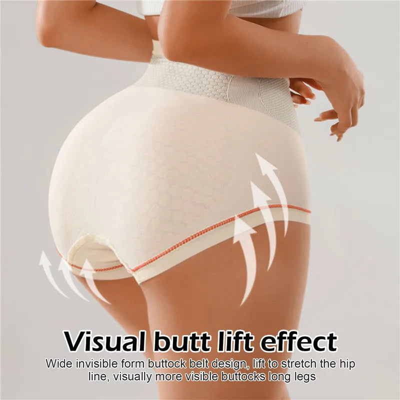 Women High Waist Shaping Panties Seamless Hip Lift Belly Briefs Tummy Control Panty Butt Lifter Shapewear Slim Panties Underwear